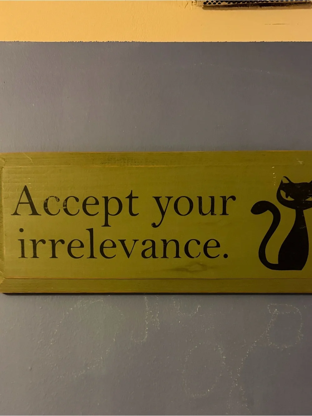 Wooden Wall Sign 